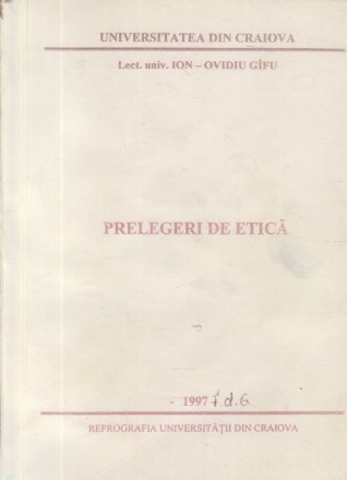 Prelegeri de Etica