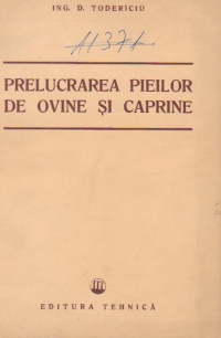 Prelucrarea pieilor de ovine si caprine