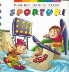 Prima mea carte colorat Sporturi