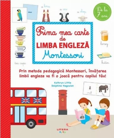 Prima mea carte de limba engleză Montessori