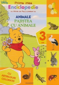 Prima mea enciclopedie cu Winnie de Plus si prietenii lui. Pajistea cu animale (3 ani) - Cu abtibilduri colorate!