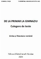 primar gimnaziu culegere teste Limba