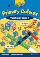 Primary Colours - Level 1 Vocabulary Cards