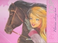 Princess Top - Horses coloring book 1