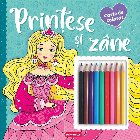 Prinţese şi zâne carte colorat