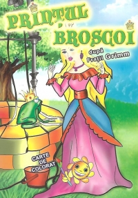 Printul broscoi - carte de colorat