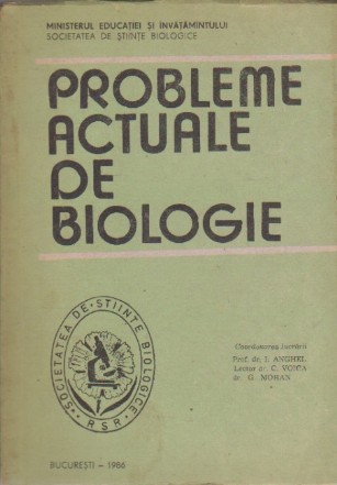 Probleme Actuale de Biologie