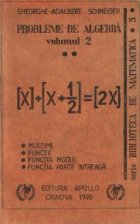 Probleme de algebra, Volumul al II-lea