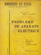 Probleme de aparate electrice - Pentru uzul studentilor la Sectia Electromecanica