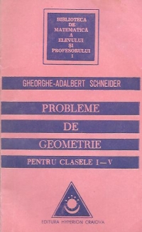 Probleme de geometrie pentru clasele I-V