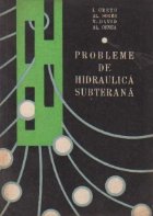 Probleme hidraulica subterana