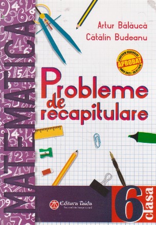 Probleme de recapitulare, matematica, Clasa a VI-a