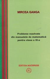 Probleme rezolvate din manualele de matematica pentru clasa a XI-a