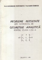 Probleme rezolvate din Manualul de Geometrie Analitica pentru clasa a XI-a