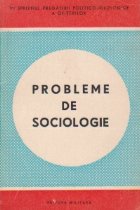 Probleme sociologie