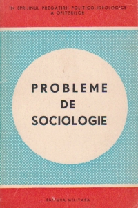 Probleme de sociologie