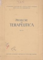 Probleme terapeutica Volumul