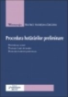 Procedura hotararilor preliminare