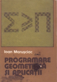 Programare geometrica si aplicatii