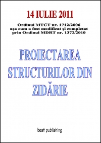 Proiectarea structurilor din zidarie - editia I - 14 iulie 2011