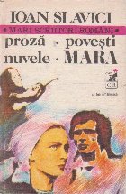 Proza Povesti Nuvele Mara Volumul