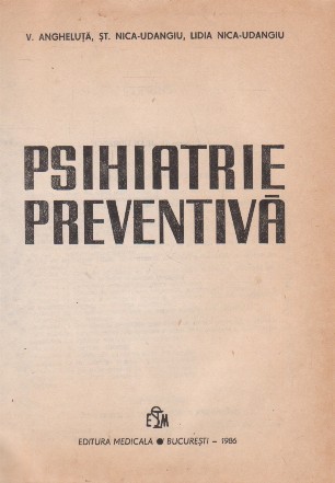 Psihiatrie preventiva