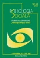 Psihologia sociala 21/2008 Buletinul Laboratorului