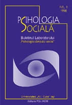 Psihologia Sociala. Nr. 6/2000 - Buletinul Laboratorului ?Psihologia cimpului social?, Universitatea ?Al.I. Cuza? Iasi