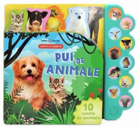 Pui de animale : Carte cu sunete