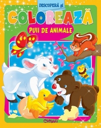 Puii de animale (Descopera si coloreaza)