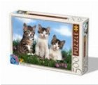 Puzzle 500 - Animale domestice (pisici) (48 x 34cm)