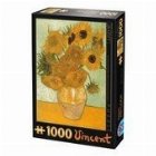 Puzzle 1000 piese Vincent Van Gogh - Sunflowers