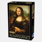 Puzzle 1000 piese Leonardo da Vinci - Mona Lisa