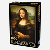 Puzzle 1000 piese Leonardo da Vinci - Mona Lisa