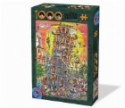 Puzzle 1000 piese Turnul Pisa