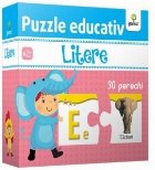 Puzzle educativ - Litere