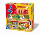 4 Puzzle Maxi - Animale