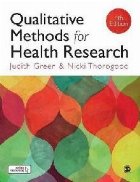 Qualitative Methods for Health Research