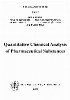 Quantitative chemical analysis pharmaceutical substances