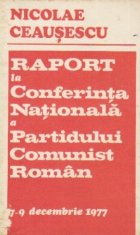 Raport Conferinta Nationala Partidului Comunist