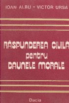 Raspunderea civila pentru daunele morale