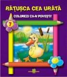 Ratusca cea urata Colorezi povesti