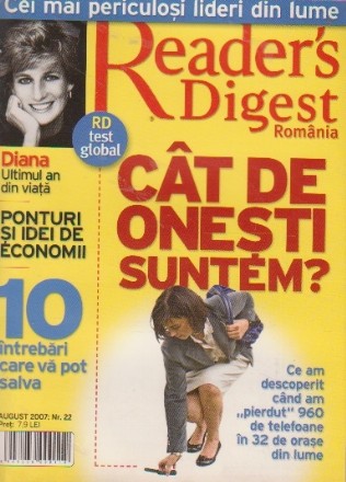 Reader s Digest, August 2007