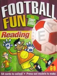 Football Fun with Swap Cards Reading (Age 6-9) - 64 cards to collect. Press-out models to make