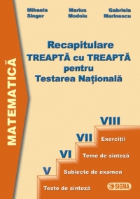 Recapituare Treapta cu Treapta pentru Testare Nationala (cls. a VIII-a)