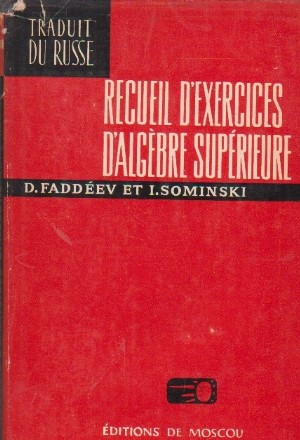 Recueil d exercices d algebre superieure