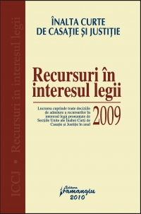 Recursuri in interesul legii 2009