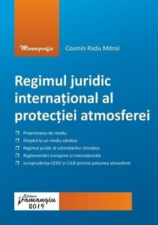 Regimul juridic international al protectiei atmosferei