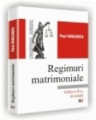 Regimuri matrimoniale Partea generala Editia