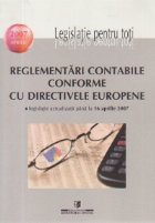 Reglementari contabile conforme cu directivele europene - Legislatie actualizata pana la 16 aprilie 2007